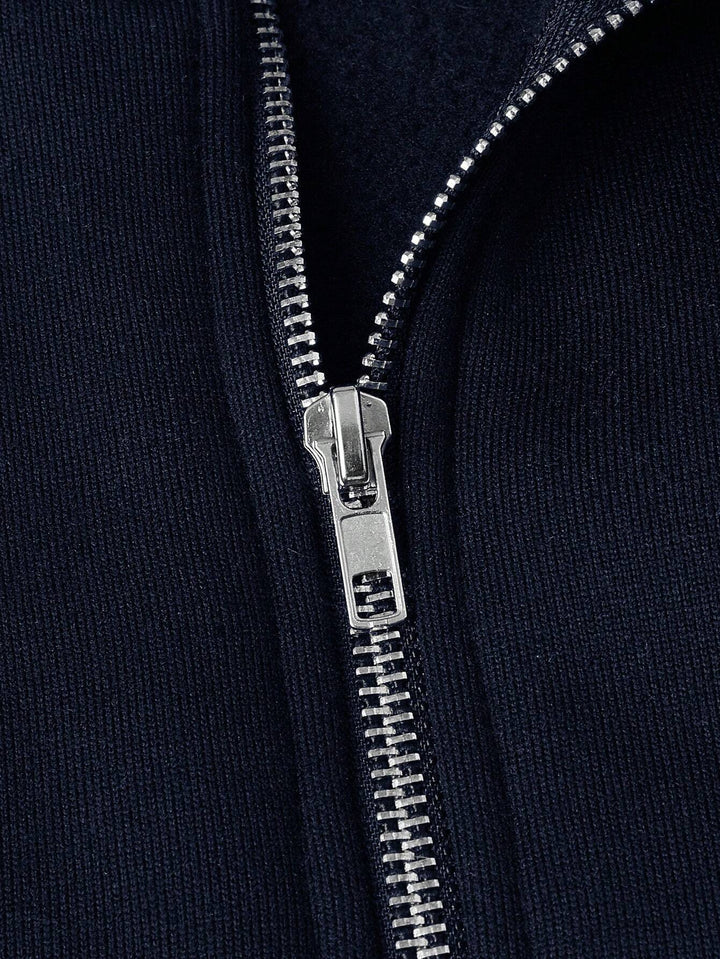 Antonio | Stilvoller Freizeitpullover mit halbem Reißverschluss