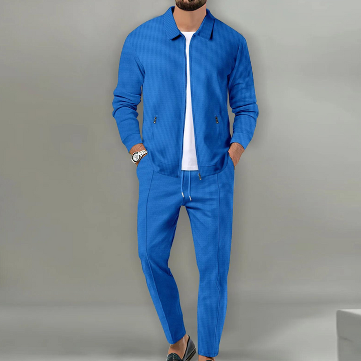 Florian | Herren Casual Zip-Up Jacken und Hosen Set
