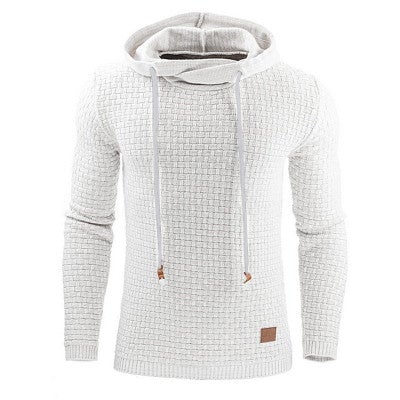 Ulf | Herren Winterpullover mit Reißverschluss und gestreiftem Strickmuster