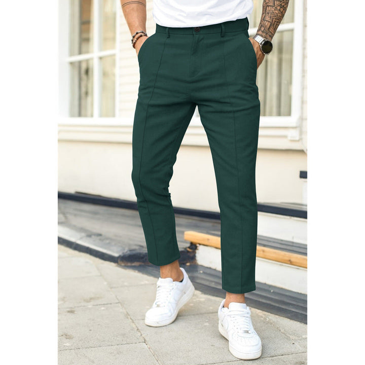 Jakob | Herren Slim Fit Knöchellange Hose