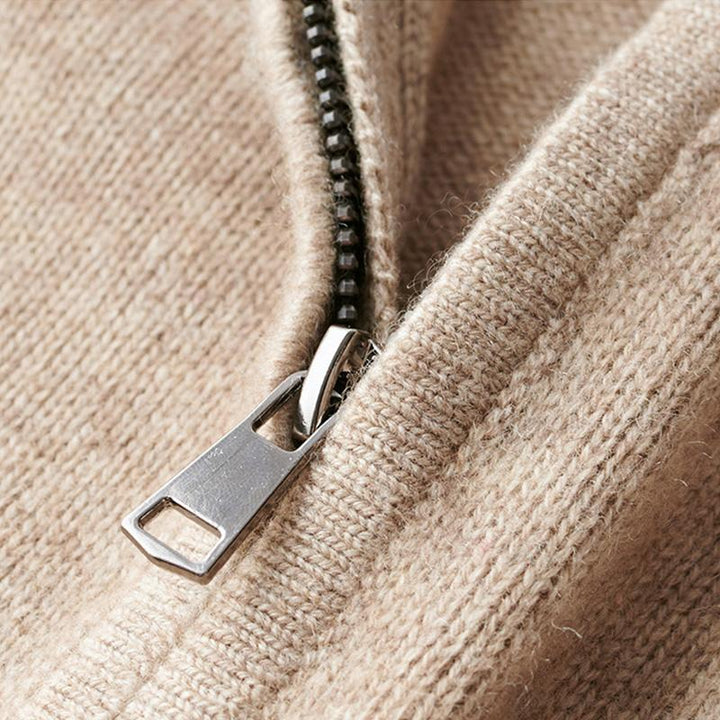 Erik | Hochwertiger Pullover mit Reißverschluss