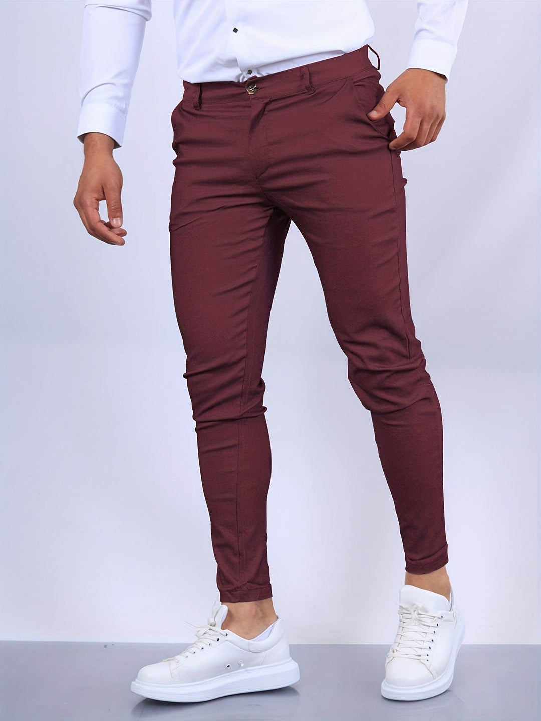 Jürgen | Slim Fit Herren Formelle Stretchhose