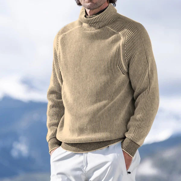 Wilhelm | Bequemer Gerippter Pullover für Herren