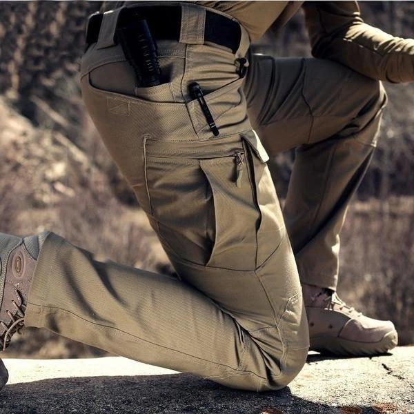 Klaus | Herren Tactical Cargo Hose für Outdoor Wandern