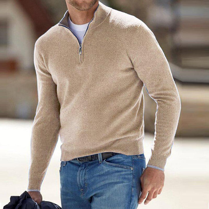 Erik | Hochwertiger Pullover mit Reißverschluss