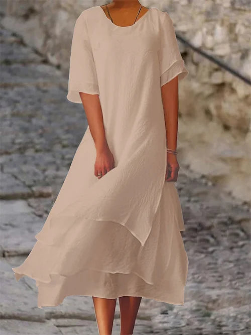 Jessica | Leichtes Kleid mit Kurzarm