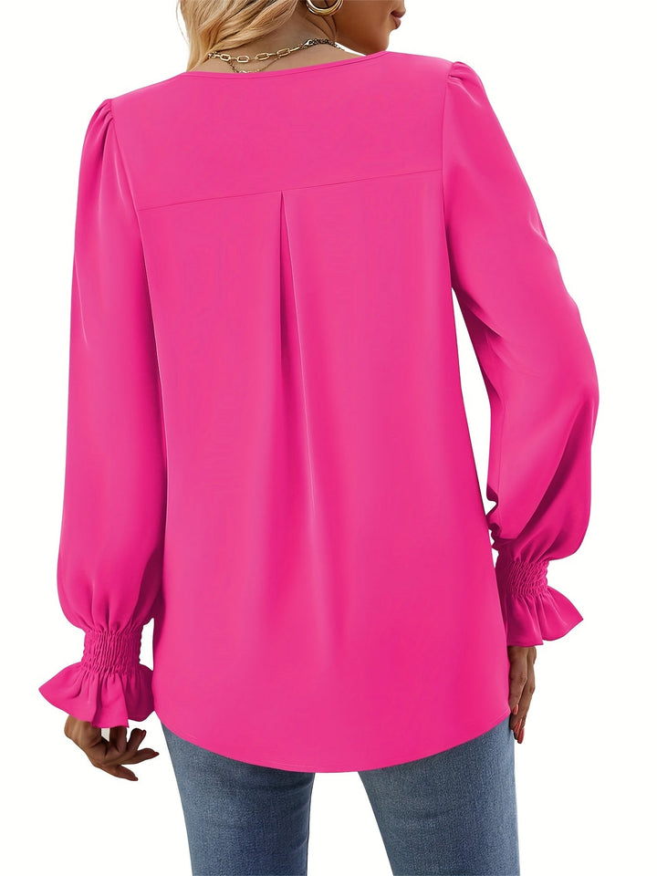Karin | Stilvolle und Bequeme Herbstbluse