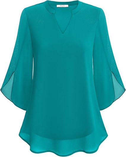 Johanna | Luftige Stylische Damenbluse Leicht