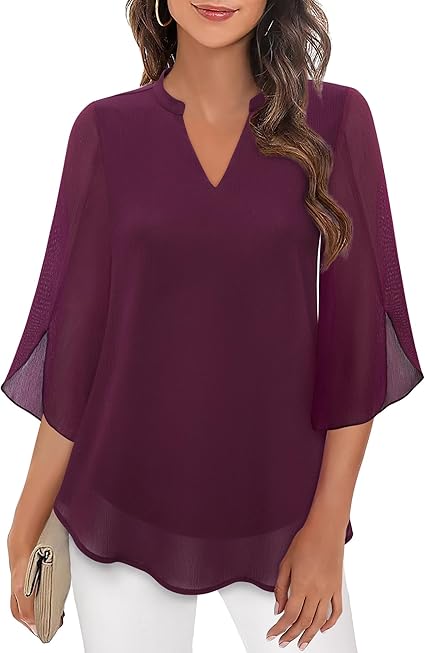Johanna | Luftige Stylische Damenbluse Leicht