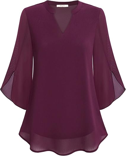 Johanna | Luftige Stylische Damenbluse Leicht