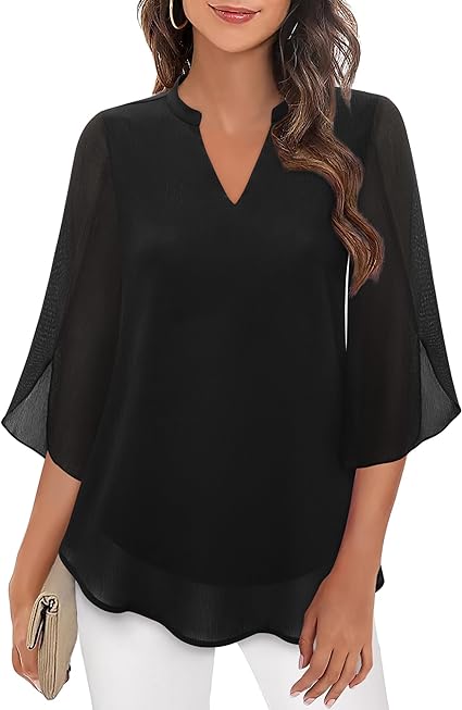 Johanna | Luftige Stylische Damenbluse Leicht