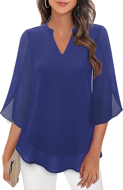 Johanna | Luftige Stylische Damenbluse Leicht