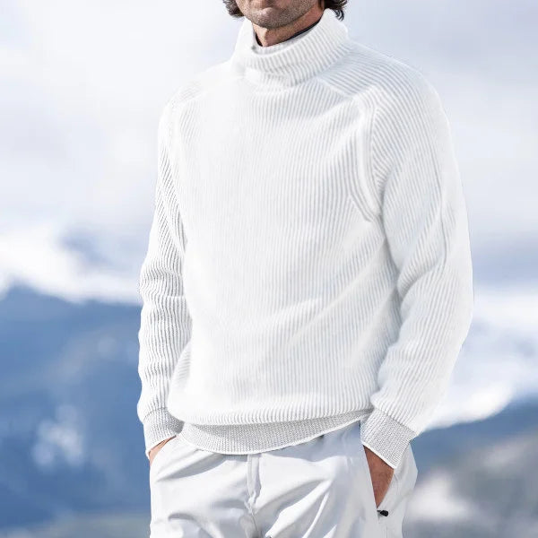 Wilhelm | Bequemer Gerippter Pullover für Herren