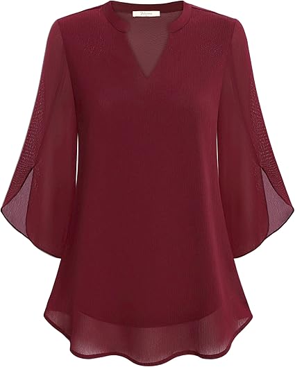 Johanna | Luftige Stylische Damenbluse Leicht