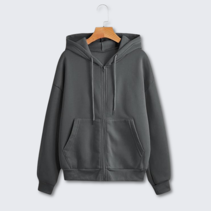 Lara | Stylischer Freizeit-Hoodie mit Reißverschluss