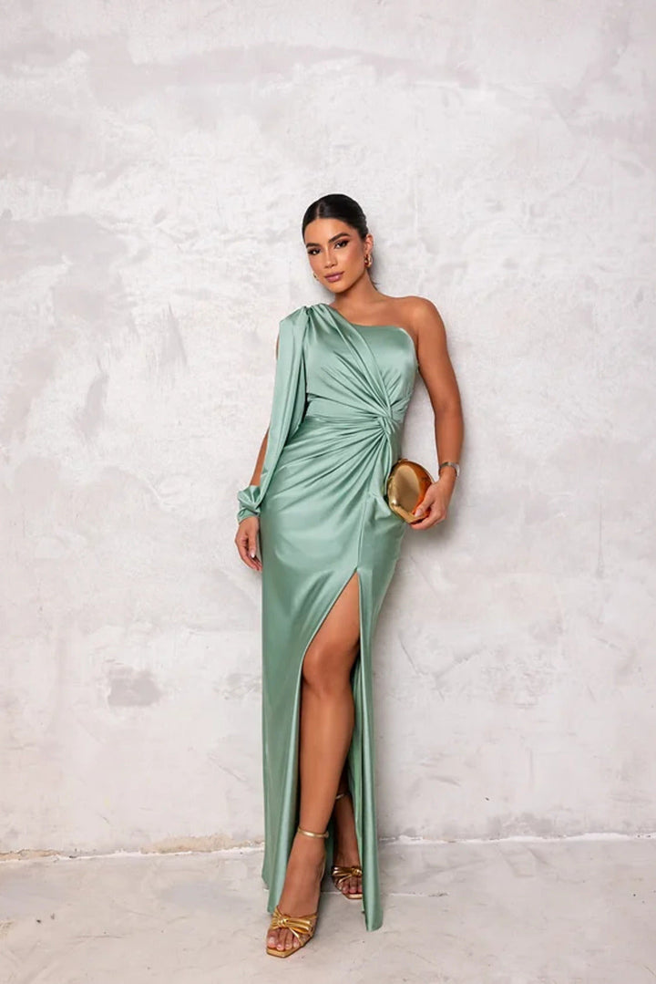 Theresa | Elegantes Abendkleid mit Ein-Schulter-Design