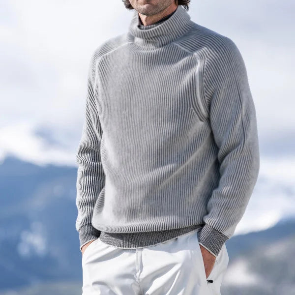 Wilhelm | Bequemer Gerippter Pullover für Herren