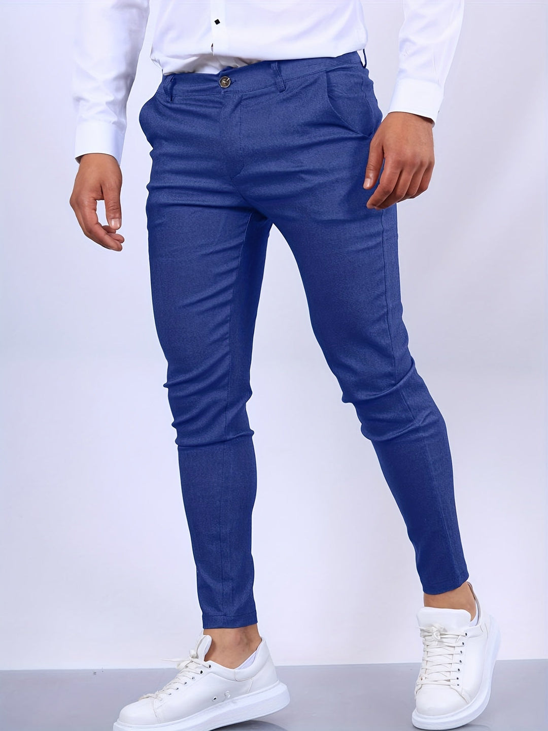 Jürgen | Slim Fit Herren Formelle Stretchhose