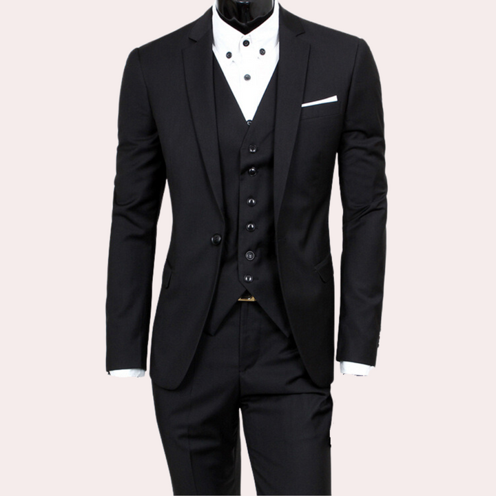 Jürgen | Eleganter Anzug mit Weste für Herren