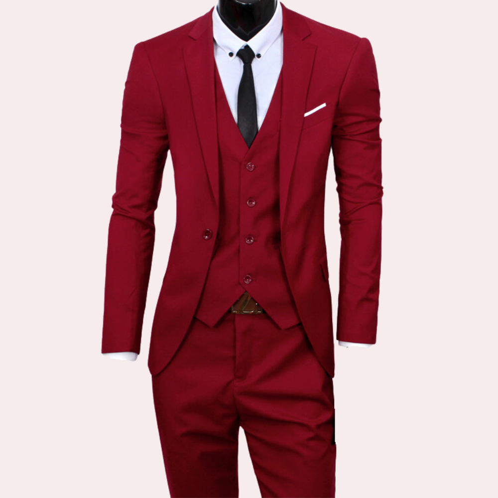 Jürgen | Eleganter Anzug mit Weste für Herren