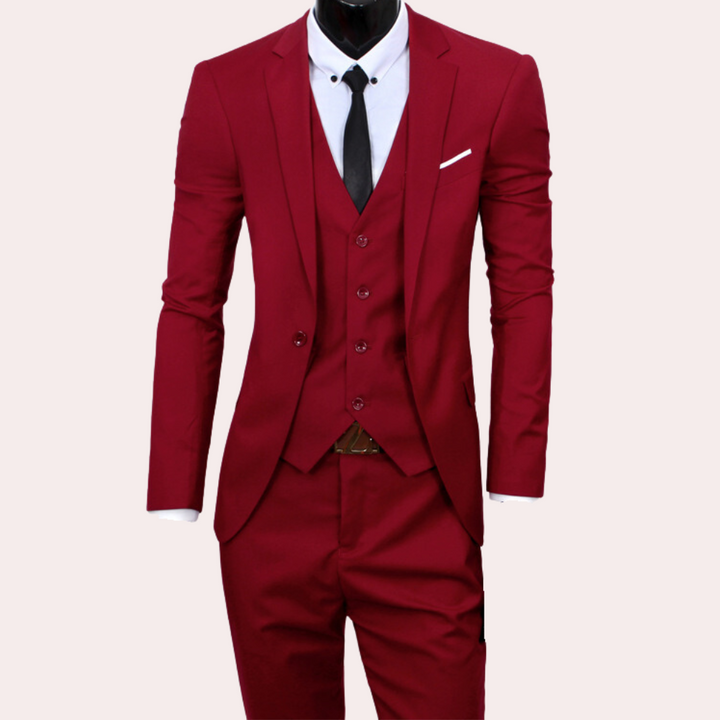 Jürgen | Eleganter Anzug mit Weste für Herren