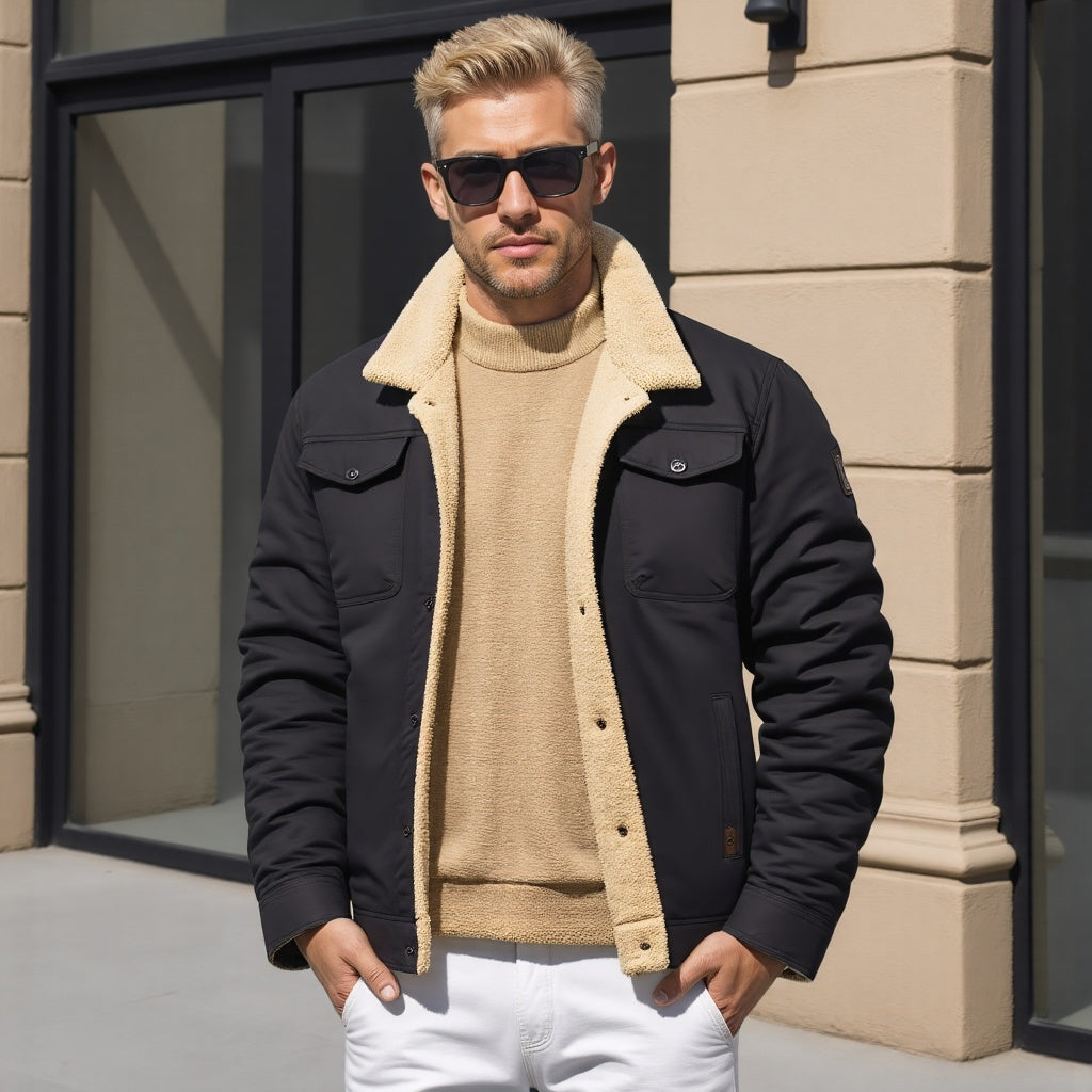 Alexander | Klassische Bomberjacke für Herren