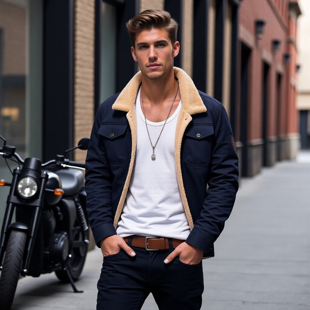 Alexander | Klassische Bomberjacke für Herren