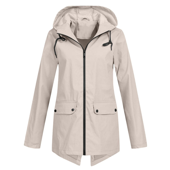 Angela | Bequeme Wasserdichte jacke mit Kapuze