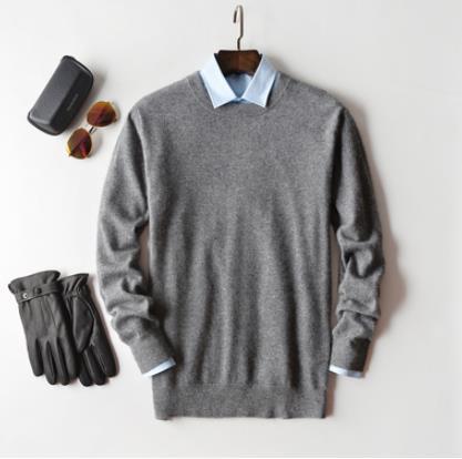 Tobias | Herren Rundhals Strickpullover