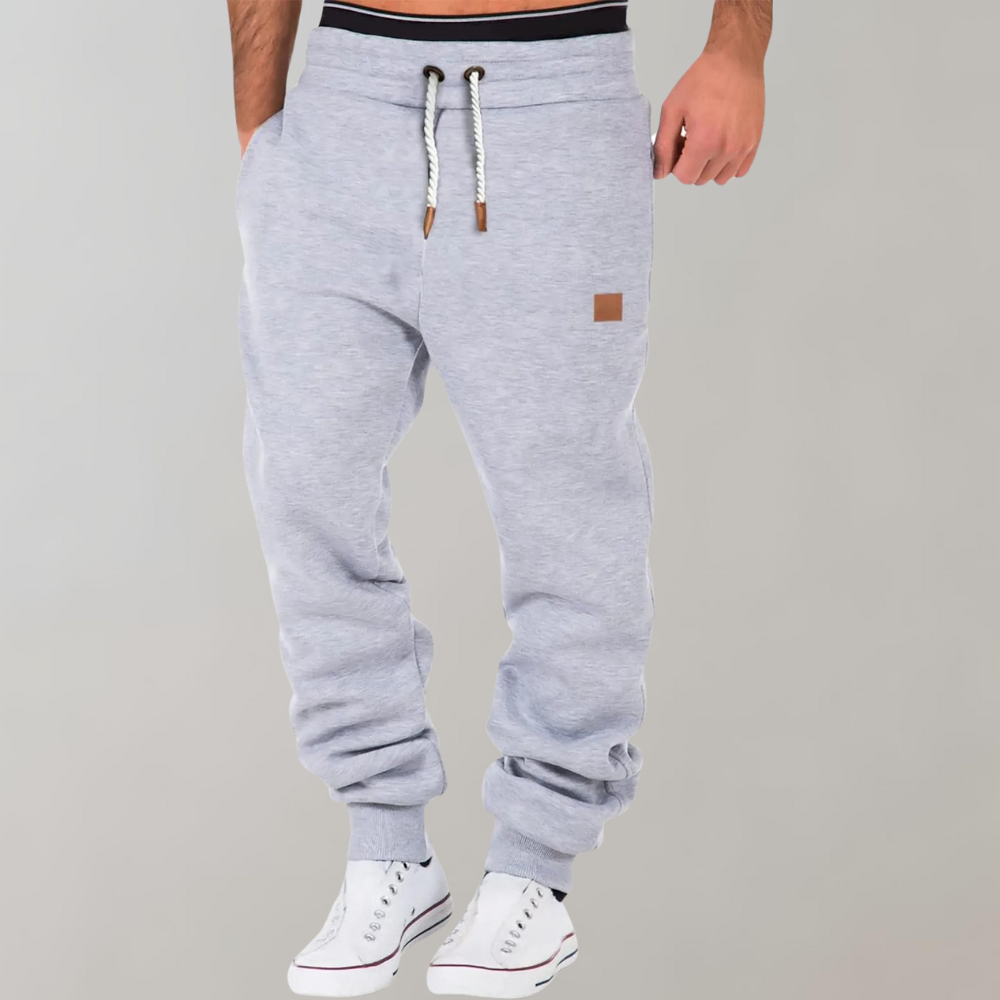 Hans | Herren Casual Jogginghose mit Tunnelzugbund