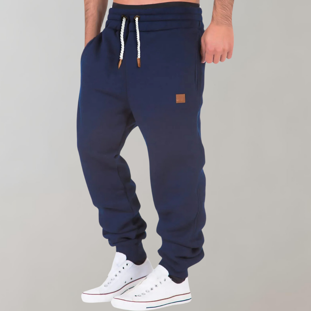 Hans | Herren Casual Jogginghose mit Tunnelzugbund
