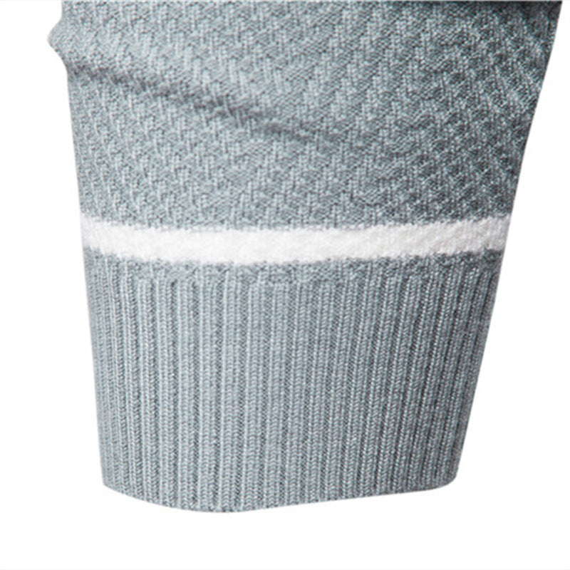 Roland | Stylischer Herren-Streifenpullover mit Rundhalsausschnitt