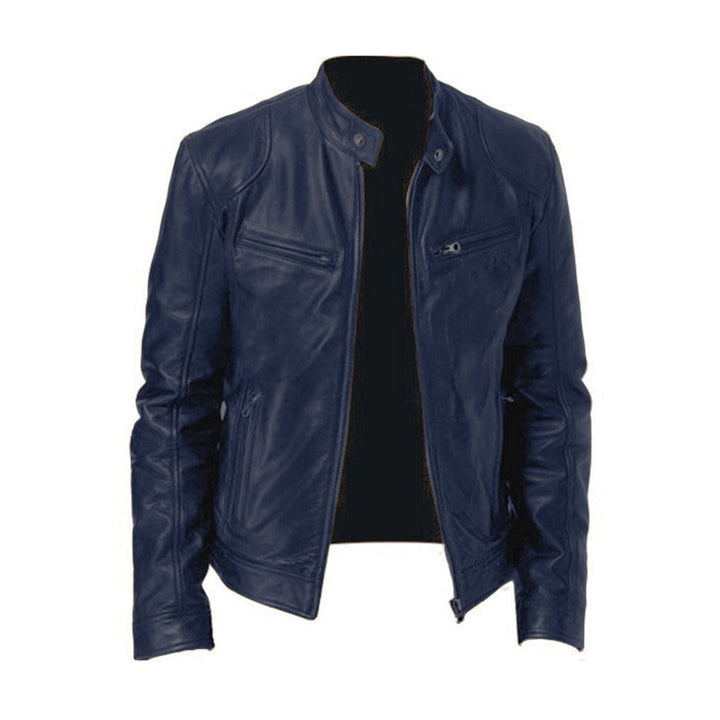 Dominic | Stylische Lederjacke Für Männer