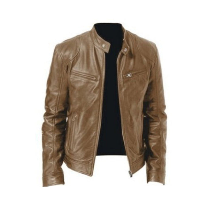 Dominic | Stylische Lederjacke Für Männer