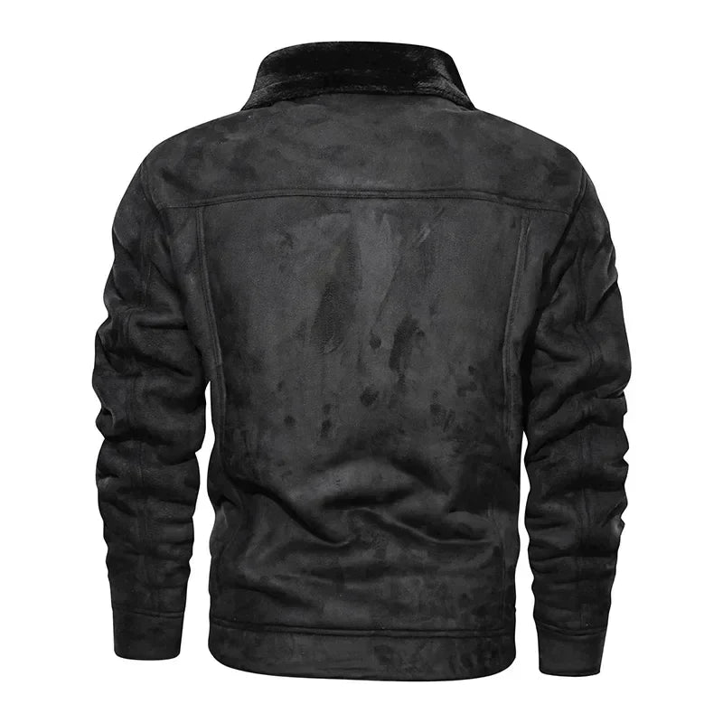 Stefan | Herren Winter-Bomberjacke mit Futter aus Fleece