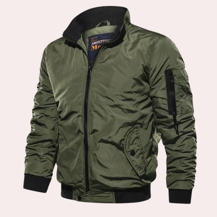 Hans | Herren Winter Reißverschluss-Bomberjacke