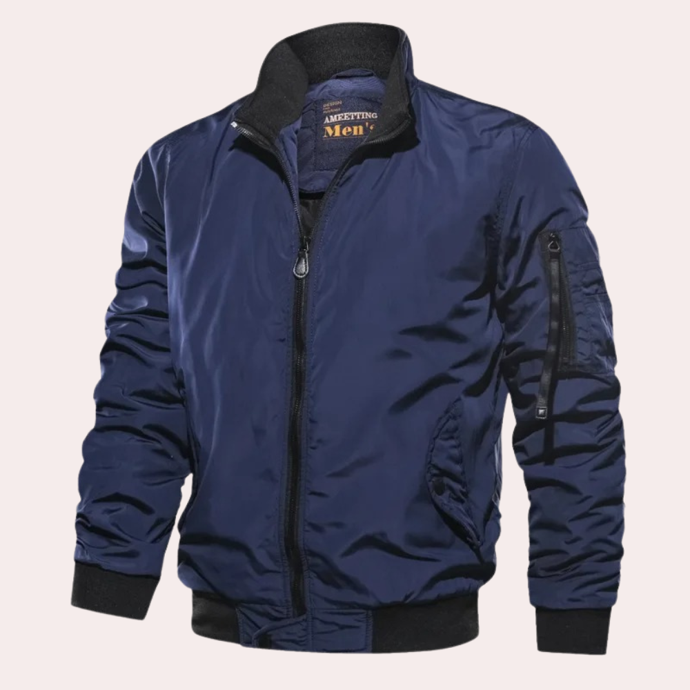 Hans | Herren Winter Reißverschluss-Bomberjacke