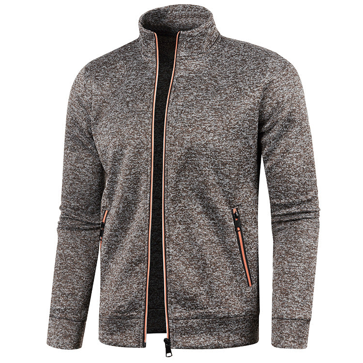 Kasper | Herren Winterjacke mit Reißverschluss und Taschen