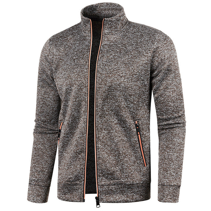 Kasper | Herren Winterjacke mit Reißverschluss und Taschen