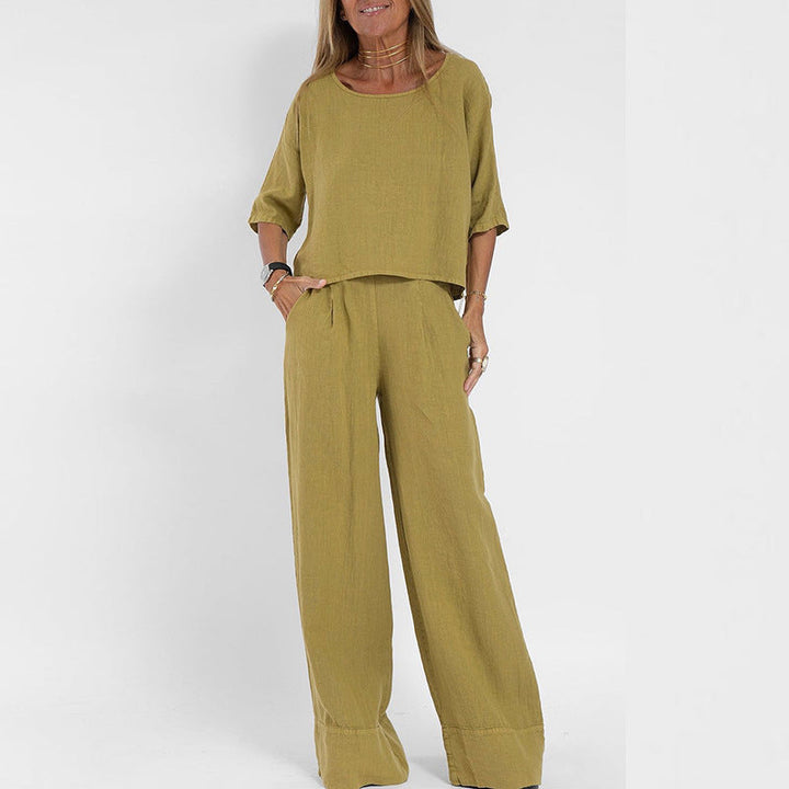 Angela | Elegantes Damen Set mit Lockerer Passform