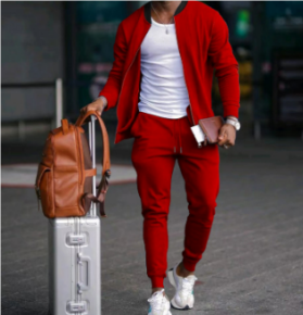 Erik | Herren Reise-Outfit Slim Fit Jogger Set