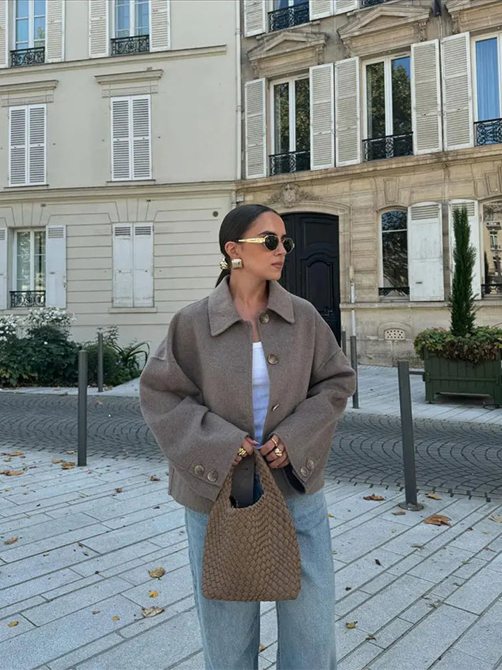 Jessica | Lässige Lockere Jacke Damen