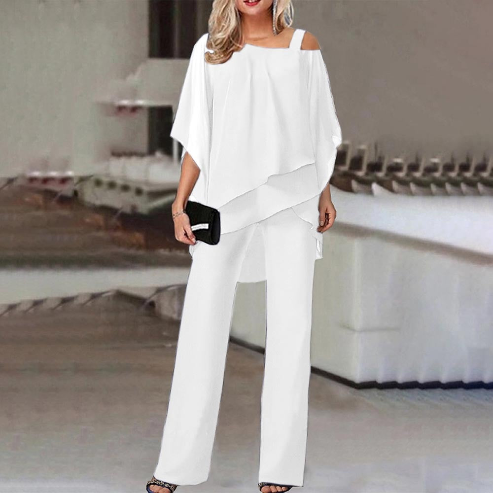 Julia | Elegantes Zweiteiliges Set mit Cold-Shoulder-Top