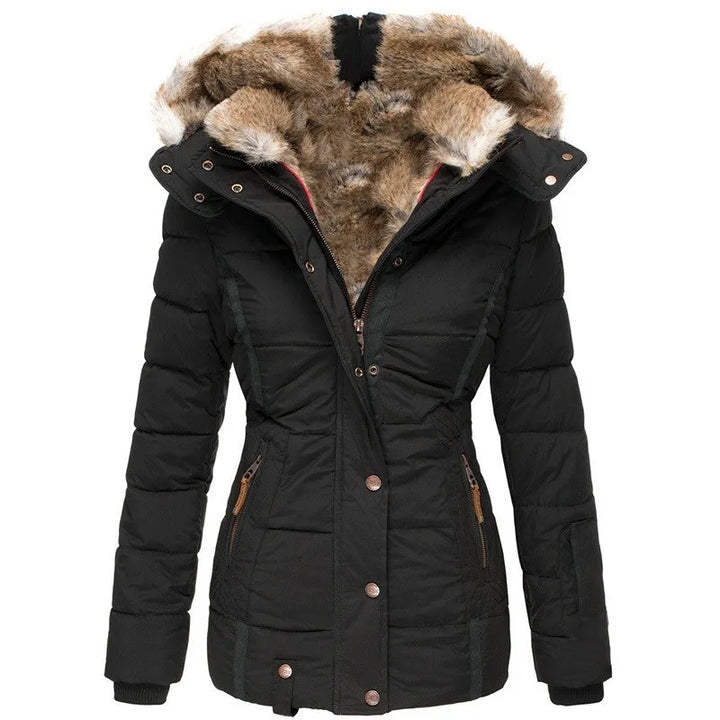 Frieda | Kuschelige Winterjacke mit Fellfutter