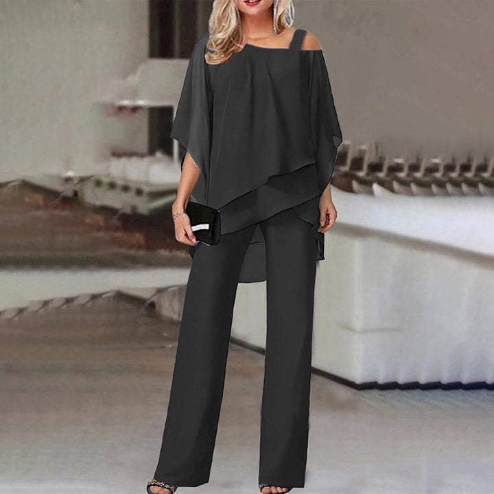 Julia | Elegantes Zweiteiliges Set mit Cold-Shoulder-Top