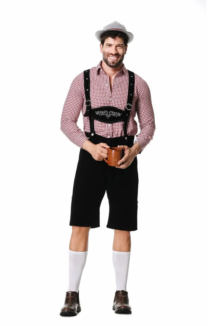Werner | Herren Lederhosen Bayerisches Outfit für das Bierfest