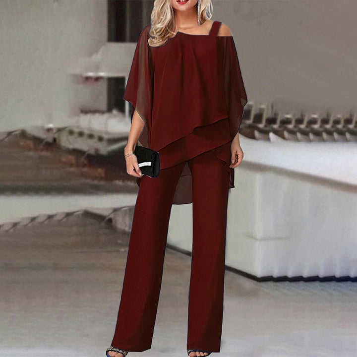 Julia | Elegantes Zweiteiliges Set mit Cold-Shoulder-Top
