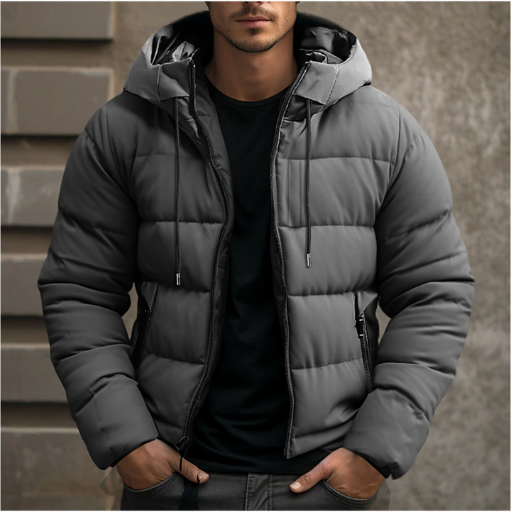 Moritz | Herren Winter-Steppjacke mit Kapuze