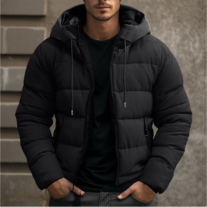 Moritz | Herren Winter-Steppjacke mit Kapuze