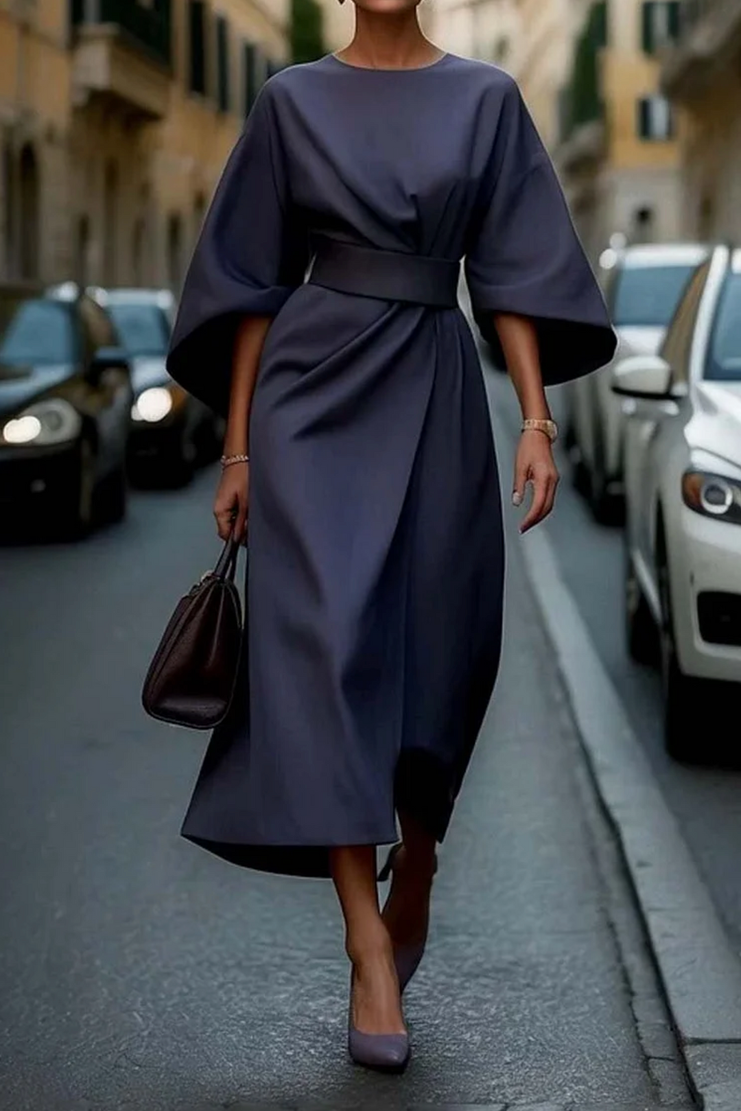 Gabriela | Stilvolles Elegantes Langkleid